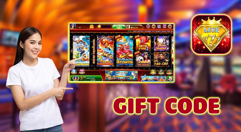 សេចក្តីណែនាំការបញ្ចូល Live777 gift code សេចក្តីណែនាំការបញ្ចូល Live777 gift code